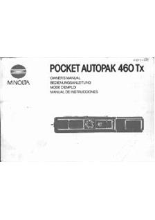 Minolta Autopak 460 Tx manual. Camera Instructions.